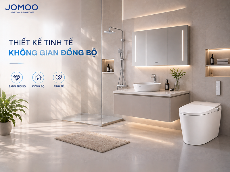 Thiết kế tinh tế đồng bộ không gian sống