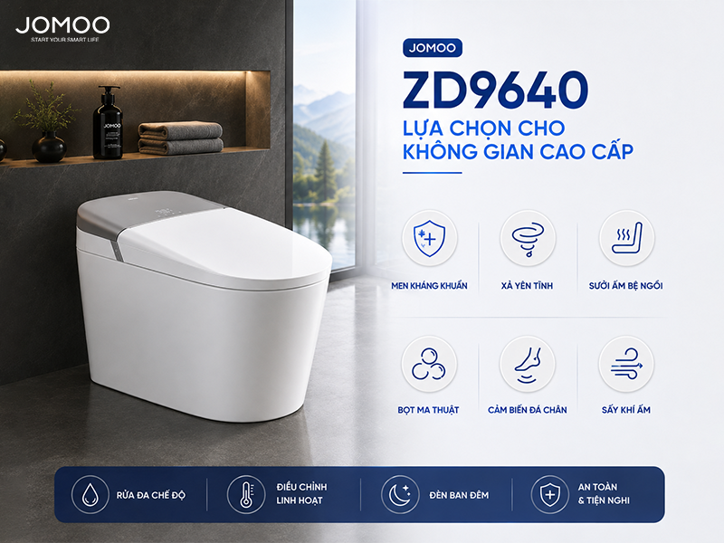 JOMOO ZD9640 – lựa chọn cho không gian cao cấp