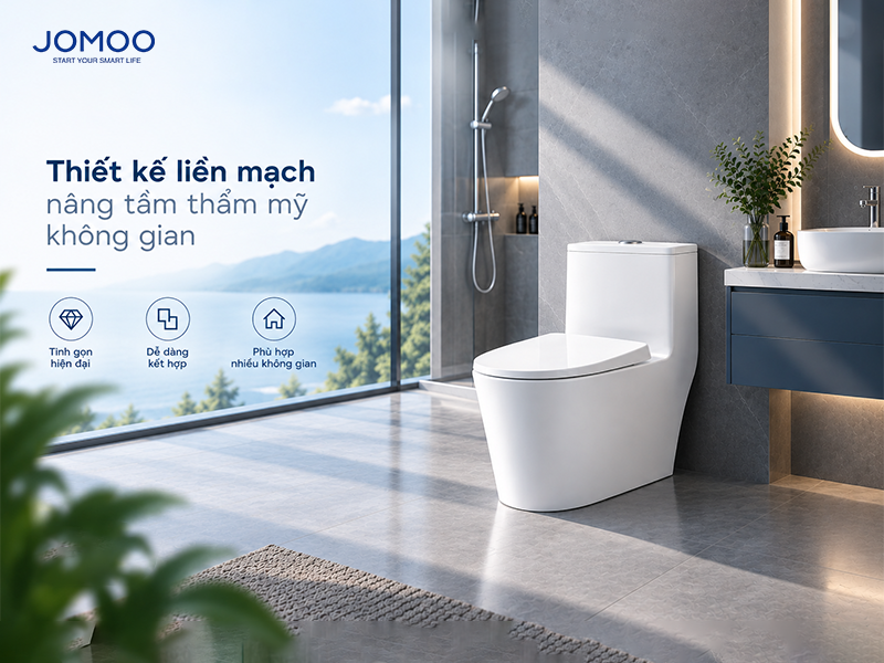 thiết kế liền khối